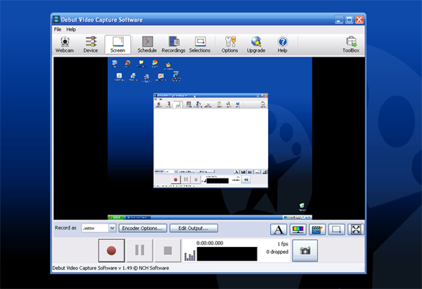 Debut Video Capture Software简易便携版：一款好用的电脑录制软件，创建高质量的屏幕录像