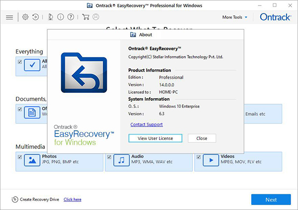 EasyRecovery Pro 14免费版：一款最好的免费的数据恢复软件，高效地恢复丢失或删除的文件