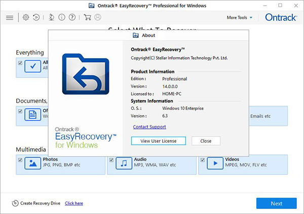 EasyRecovery Pro 14多语言免费版：一款免费无广告的电脑数据恢复软件，拥有强大的数据恢复功能