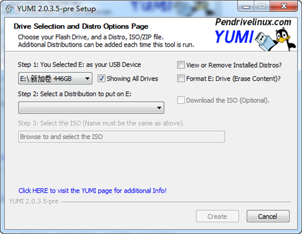 YUMI免费版：一款好用免费的linux启动盘制作软件，自动创建一个引导菜单