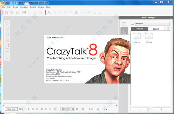 Crazy Talk8免费版：一款功能强大的人物绘制工具，为用户提供了广泛的创作自由