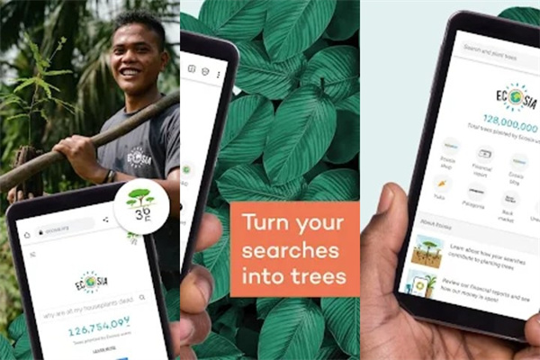 Ecosia浏览器免费版：一款十分好用的浏览器应用，提供可定制的浏览体验